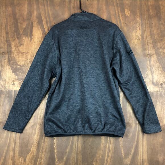 The North Face Mens Jacket Heathered Gray Canyonlands Hiking Casual Full Zip XL - Picture 13 of 16